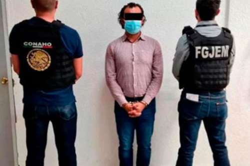 Detienen a profesor de secuendaria de Metepec, presunto violador de una de sus alumnas